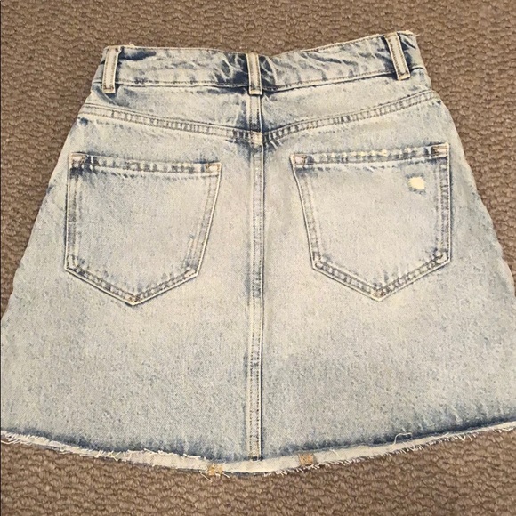 AllSaints Mae Denim Skirt - Picture 3 of 4